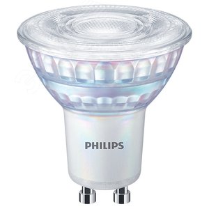 Лампа светодиодная LED MR16 5 Вт 500 Лм 3000 К GU10 К 220-240 В IP20 Ra 80-89 (класс 1В) CorePro PHILIPS (929001364202) - Philips