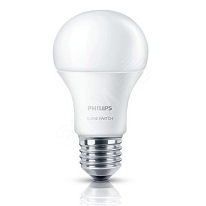 Лампа Scene Switch A60 3S 9-70W E27 6500 - PHILIPS Lighting