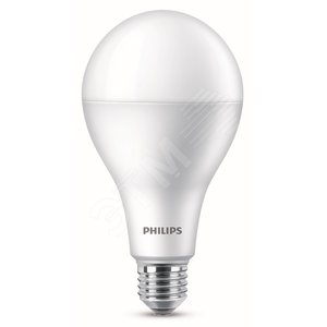 Лампа светодиодная LED A60 19 Вт 2300 Лм 3000 К E27 К 220-240 В IP20 Ra 80-89 (класс 1В) LEDBulb PHILIPS (929002004049)