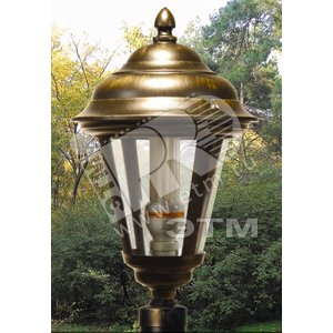 Светильник ЖТУ-70w E27 IP43 FT3 (d60) черный Татьяна (1202012620) - Alfresco