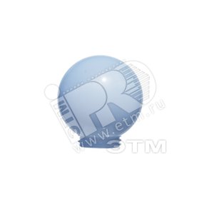 Плафон d=160мм KG 74160/40 шар опал (74160/40) - Elkamet