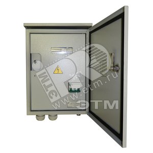 Корпус ЩУЭ 1-В 1/3-IP54У1 опора (под один 3ф сч. э/эн Меркурий 233) - Псковэлектрощит