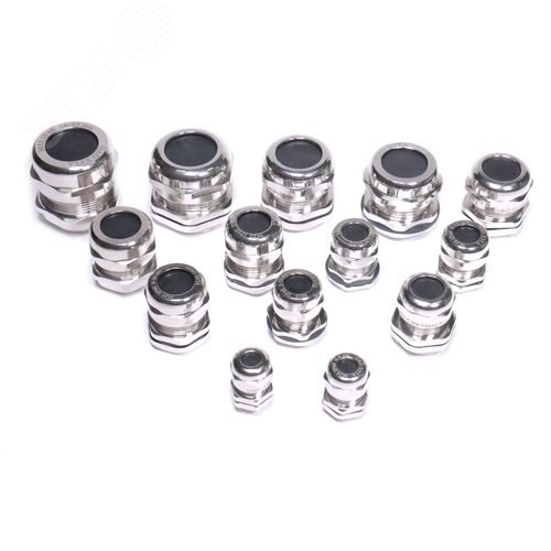 Ввод кабельный G1-1/2 латунный УТ1,5 IP68 (d кабеля 32-38 мм) ГОФРОМАТИК