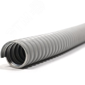 Металлорукав в ПВХ-изоляции Р3-ЦПнг  60  (10м/уп) серый ГОФРОМАТИК