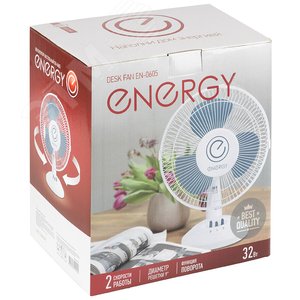 Вентилятор Energy EN-0605 (настольный) 9"         1шт/коробка (003716) - фото 4