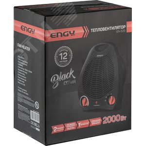 Тепловентилятор Engy EN-509 black - фото 4