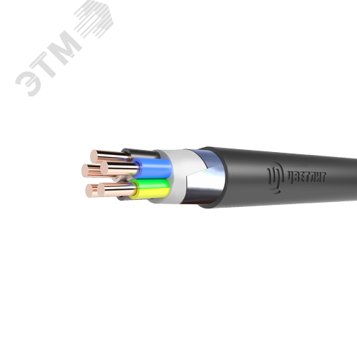 Кабель силовой ПБПнг(А)-HF 5х2,5ок(N,PE)-1 ТРТС - ЦВЕТЛИТ КЗ