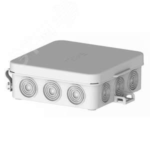 Коробка распределительная 87х87х31 открытая       (габ.размер 112X94X35)