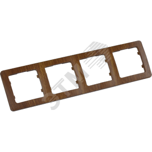 MASTER Рамка на 4 поста, дуб