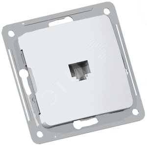 MASTER Розетка компьютерная скрытой установки, в рамку, слоновая кость