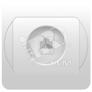SUNNY Розетка телефонная СП 4P 4C белая (1151389) - Powerman