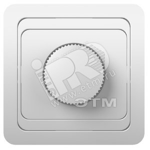 CLASSIC Светорегулятор скрытый 600W белый (2111) (1151400) - Powerman