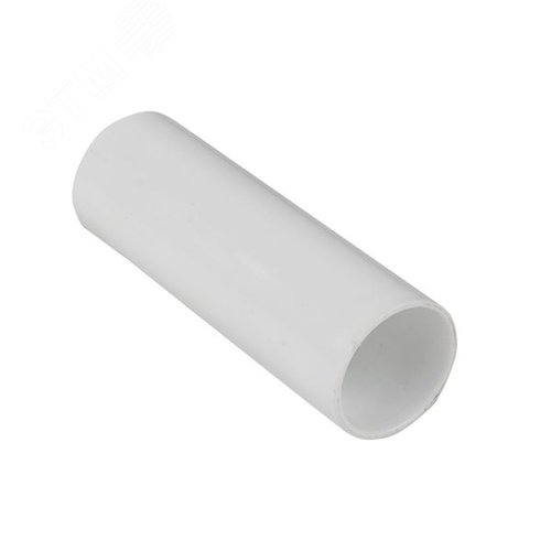 Муфта соединительная для трубы 16мм  белая Plast - EKF
