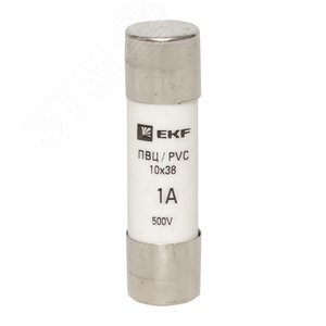 Вставка плавкая цилиндрическая ПВЦ 10х38 1А 2