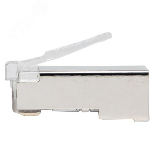 Коннектор RJ-45 TERACOM PRO экранированный 8P8C 30мкд Cat.6 (упак.20шт) - фото 4