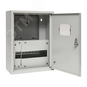 Щит учетно-распределительный навесной ЩРУН 1/9 окно IP31(400х300х140) Basic (mb23-1/9-bas) - EKF