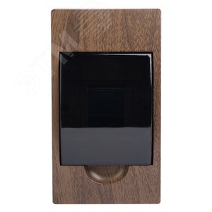 Щит распределительный навесной ЩРН-П- 4 темное дерево IP41 PROxima 2