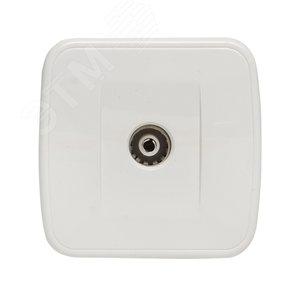 Розетка Минск TV 1-местная ОП 75Ом 5-862МГц белая 3