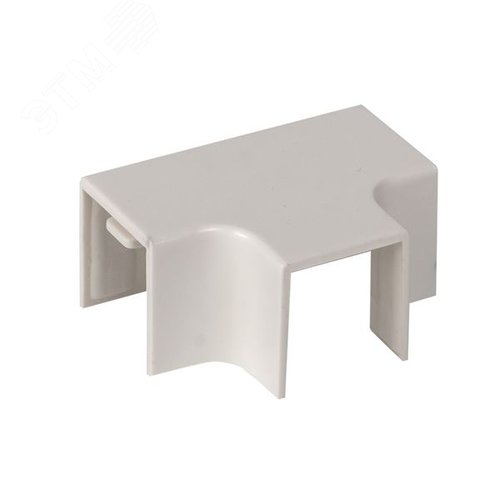 Угол T-образный (16х16) (4 шт) Plast Белый - EKF