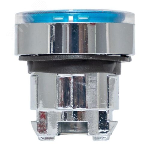 Механизм кнопки исполнительный XB4 синий плоский возвратный без фиксации с подсветкой PROxima 3