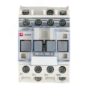 Контактор КМЭ малогабаритный 9А 110В 1NC PROxima 2