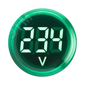 Индикатор значения напряжения зеленый ED16-22VD PROxima - фото 2