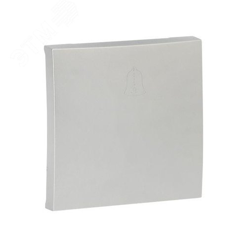 Валенсия лицевая панель выключателя проходного 1-кл. 10А сталь