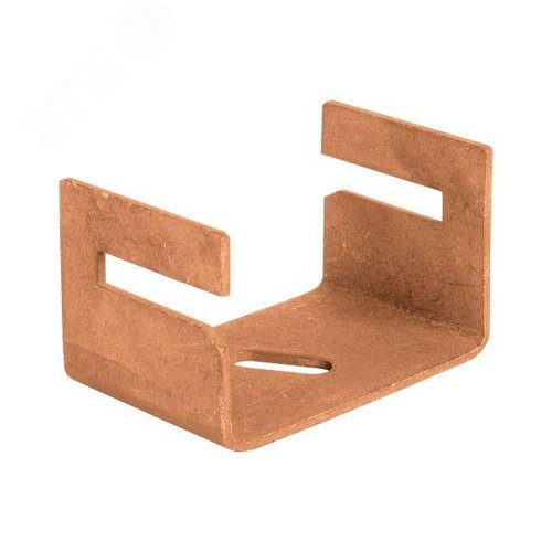 Держатель для полосы 25х4 скоба Cu PROxima 3