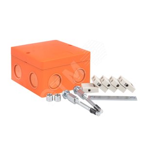 Коробка распаячная огнестойкая (101х101х62) 5 кк/1,5-6мм?/8 мв IP66 EKF PROxima (plc-kmrf-101-506)