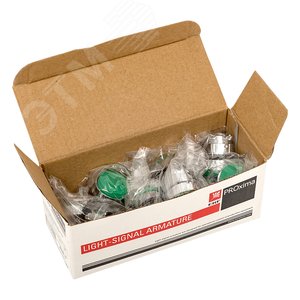 Механизм кнопки исполнительный XB4 зеленый выпирающая возвратный без фиксации без подсветки PROxima 3