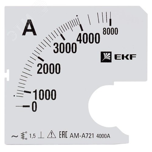 Шкала сменная для A721 4000/5А-1,5 PROxima - EKF