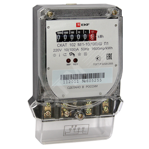 Счетчик электрической энергии СКАТ 102М/1-10(100) Ш П1 EKF PROxima