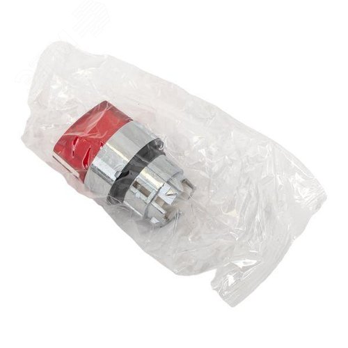 Механизм переключателя исполнительный XB4 красный на 2 положения возвратный без фиксации с подсветкой с короткой ручкой PROxima 11