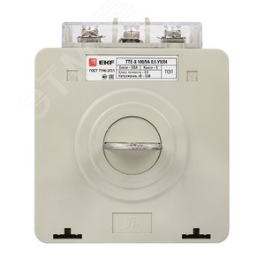 Трансформатор тока ТТЕ-A-100/5А с клеммой напряжения класс точности 0,5 EKF PROxima (tte-S-100) 2