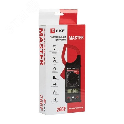 Клещи цифровые токовые 266F Master - фото 2
