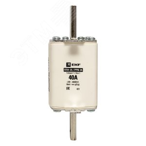 Вставка плавкая ППН-35 250/40А габарит 1 3