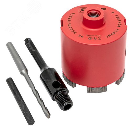 Коронка алмазная Turbo Fast 82 DCH-82TRB Laser M16 EKF Expert | dch-82-trb-m16 | EKF - фото 4