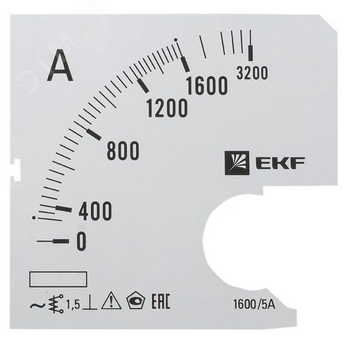 Шкала сменная для A721 1600/5А-1,5 PROxima - EKF