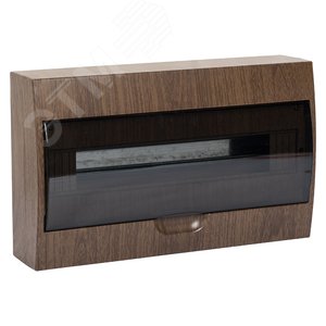 Щит распределительный навесной ЩРН-П-18 темное дерево IP41 PROxima