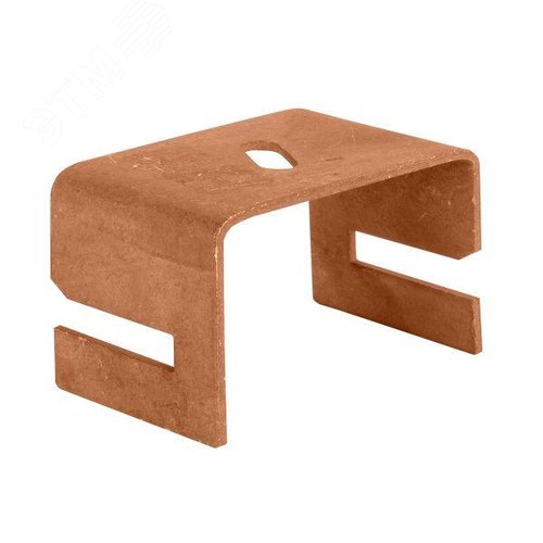 Держатель для полосы 25х4 скоба Cu PROxima 2