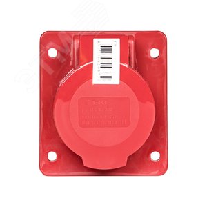 Розетка кабельная 16А 3Р+Е IP44 скрытая 380В 414 - фото 2