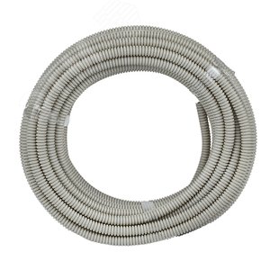 Труба гофрированная ПВХ с зондом d16мм (25м) Plast PROxima - фото 2