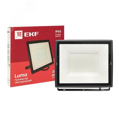 Прожектор светодиодный СДО-3008 200 Вт 6500К IP65 Basic - фото 4