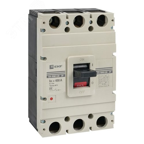 Выключатель автоматический ВА-99М 630/500А 3P 5In 50кА EKF PROxima - EKF