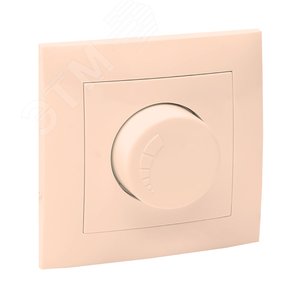 Валенсия светорегулятор 600W 220В кремовый 2