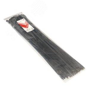 Хомут P6.6 стандартный черный 12.4x880 (100шт) FlexLock PROxima (plc-fl-ctsb-12.4x880) 2