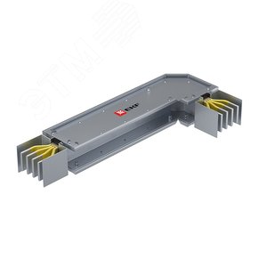 Угловая горизонтальная секция c нестандартным плечом 800 А IP55 AL 3L+N+PE(КОРПУС) (HPA08EH45S) - EKF