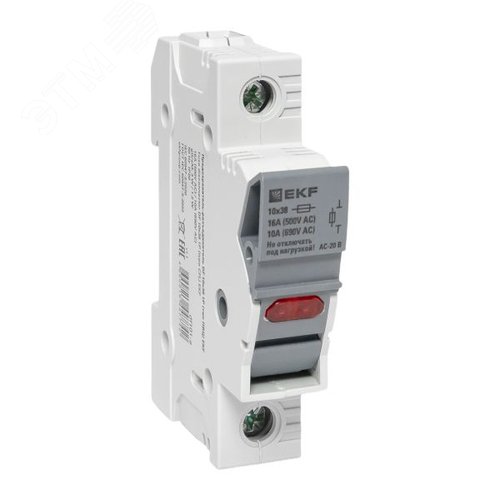 Предохранитель-разъединитель DF 10х38 1Р (тип ПВЦ) - EKF