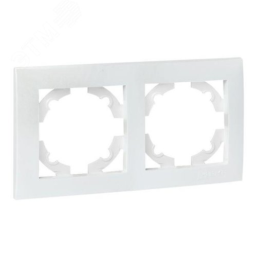 Валенсия Рамка 2-местная жемчуг