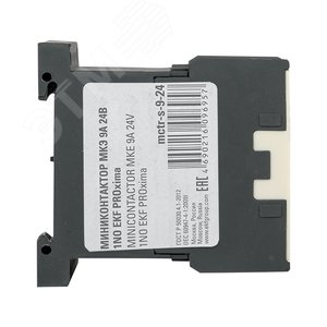 Миниконтактор МКЭ 9А 24В 1NO PROxima - фото 3